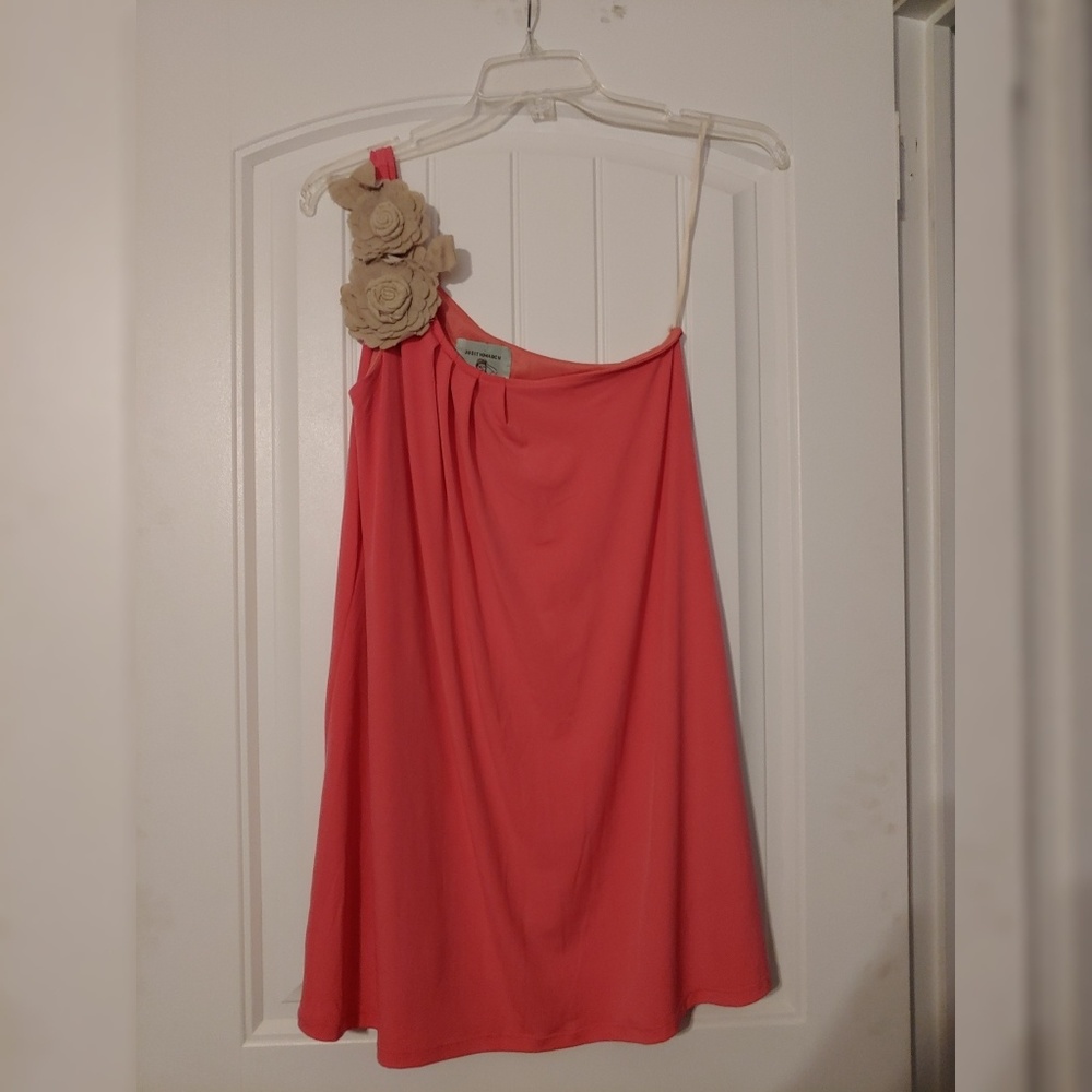 Judith March one shoulder dress